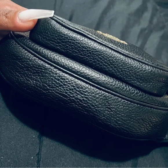 Coach Black Leather Belt Bag - Picture 8 of 11
